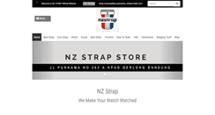 Desktop Screenshot of nzstrap.com